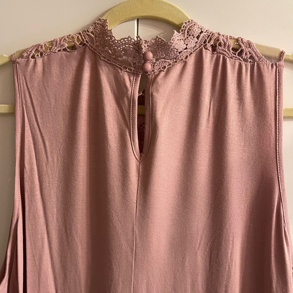 Body Flirt Lace Tank Top 2XL - Picture 4 of 4